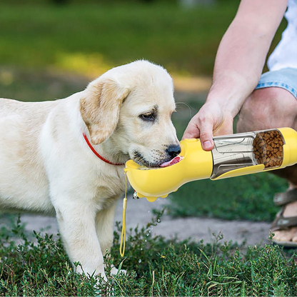 4-i-1 flaske til at hydrere og nære din hund 